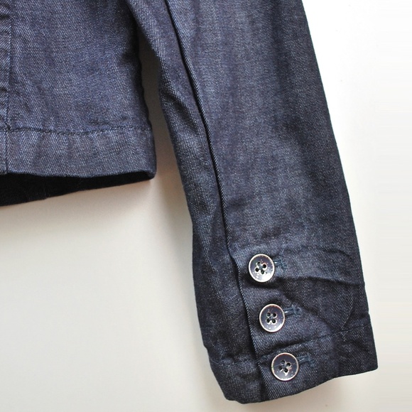 Anthropologie Pilcro Denim Blazer Jean Jacket S - Picture 7 of 9